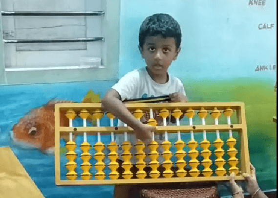 Students engaged in a lesson in Shivamogga